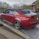 Like all good projects, this one arrived on a flatbed. The tow truck driver was not pleased with how low it was, and nearly refused to tow it.
